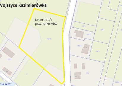 działka na sprzedaż - Bedlno, Kazimierówka